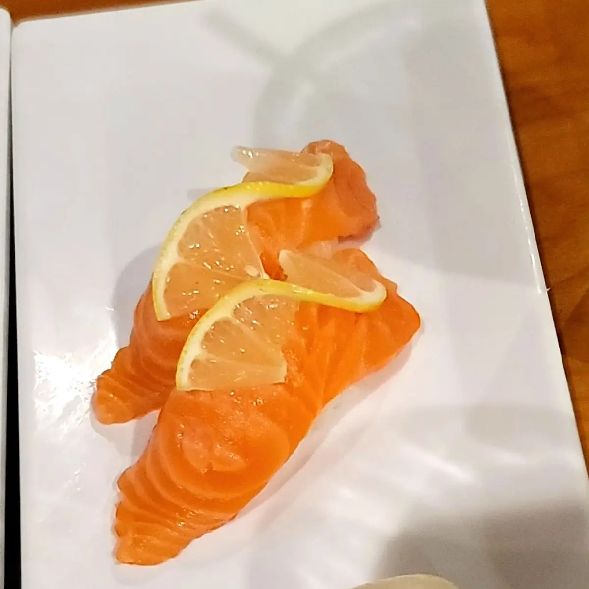 Ika Squid and Salmon Sashimi