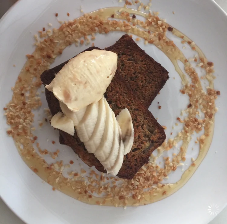 Banana Bread, Aromas Restaurant & Bar Noosa