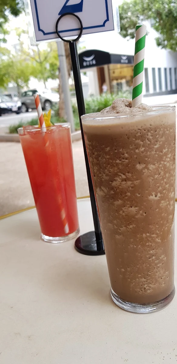 Iced Coffee, Aromas Restaurant & Bar Noosa