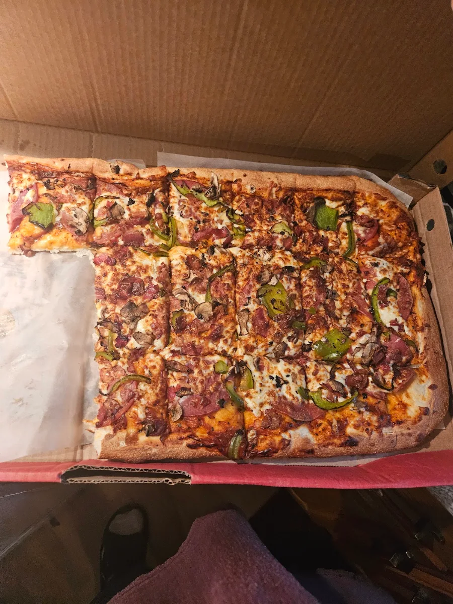 Mighty Meaty Pizza