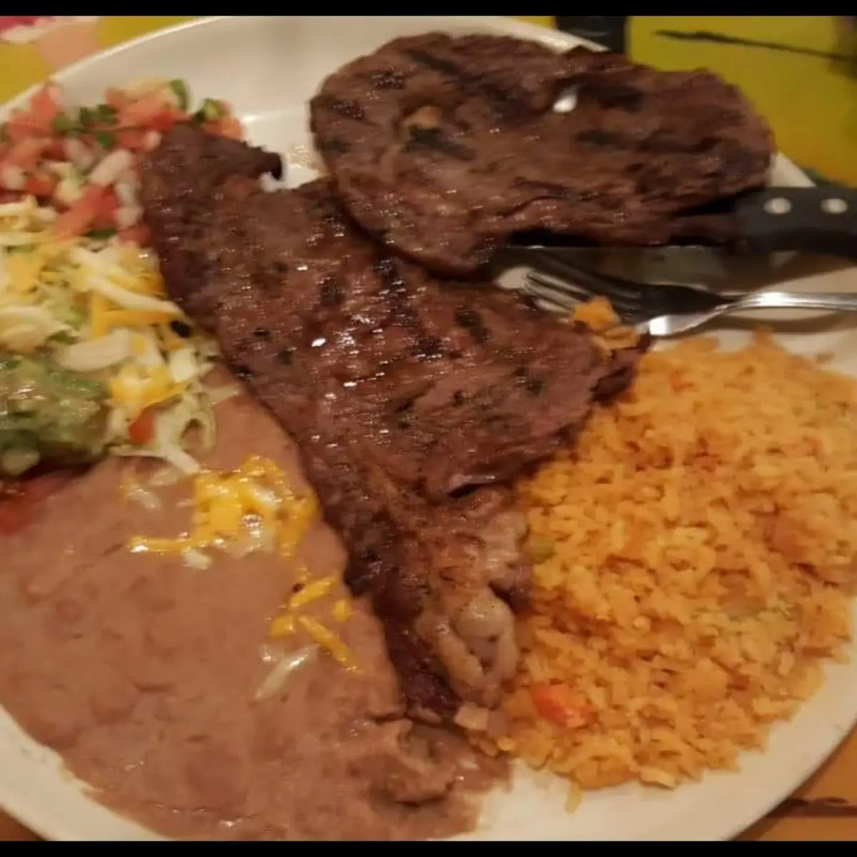Carne Asada Plate