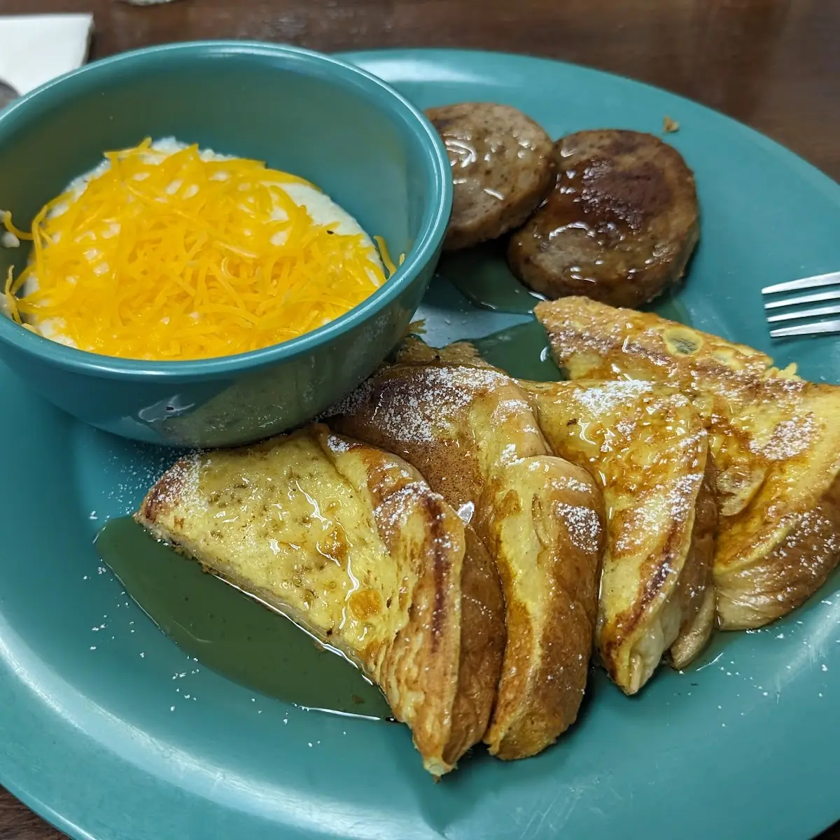 French Toast or Pancake Plate