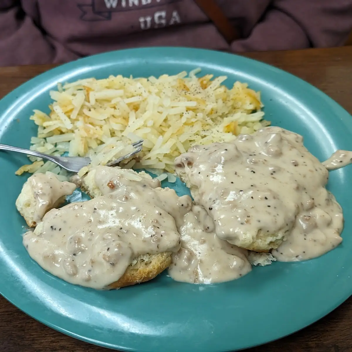 Sausage and Gravy Half Order