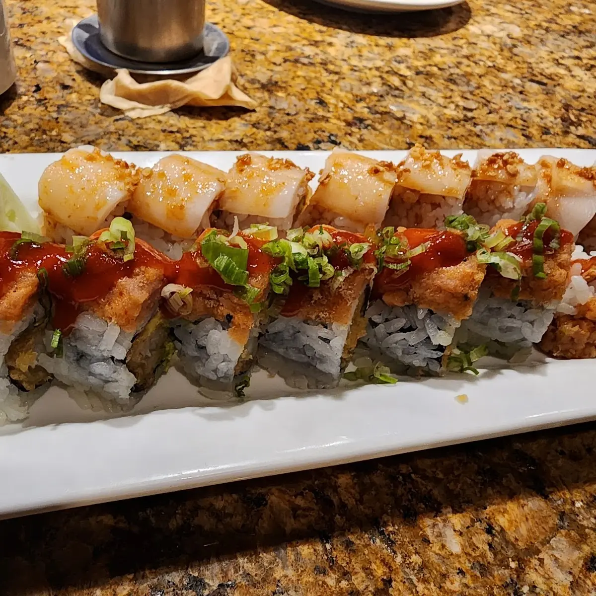 Trayecialty and Tempura Roll