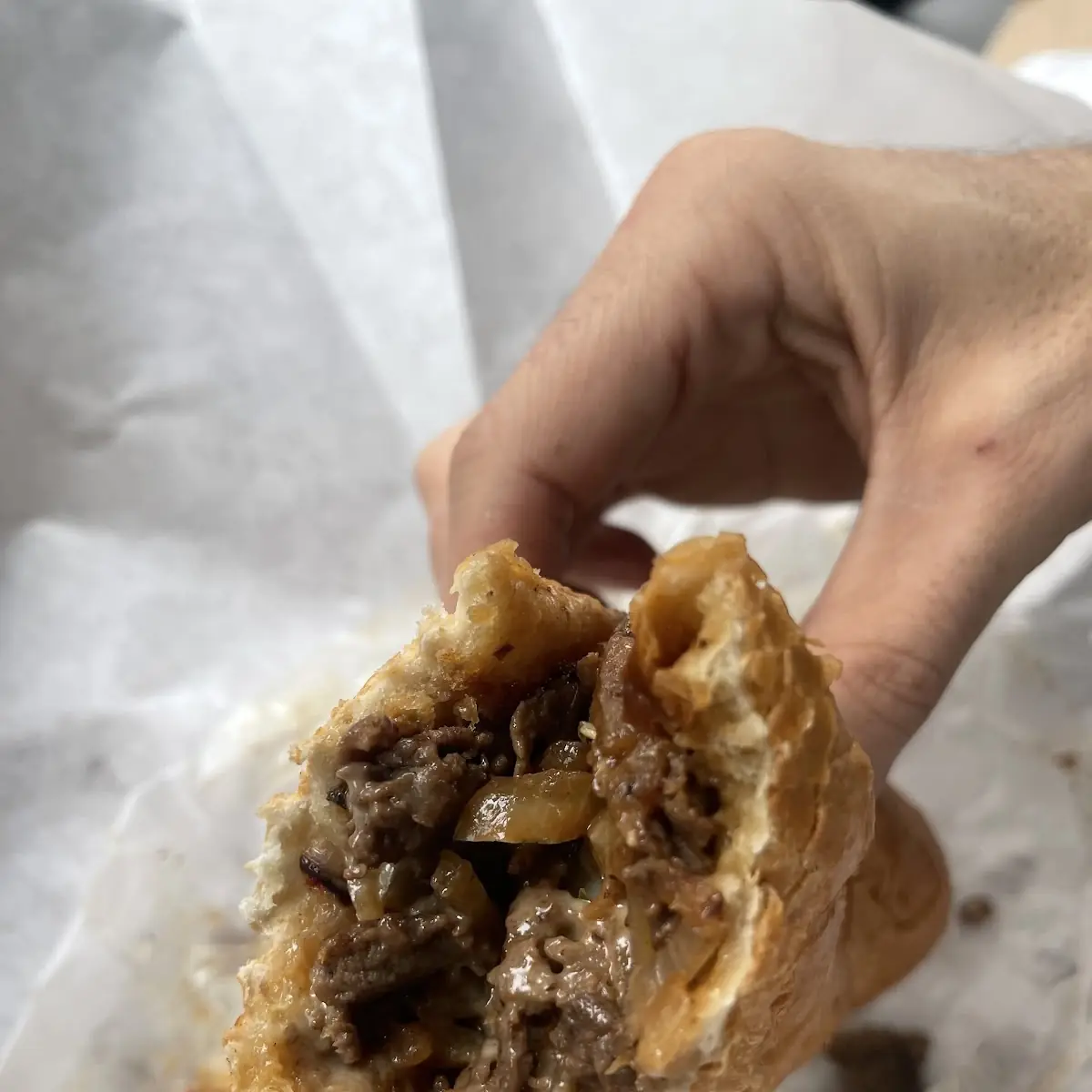 Philly Cheese Steak Sandwich
