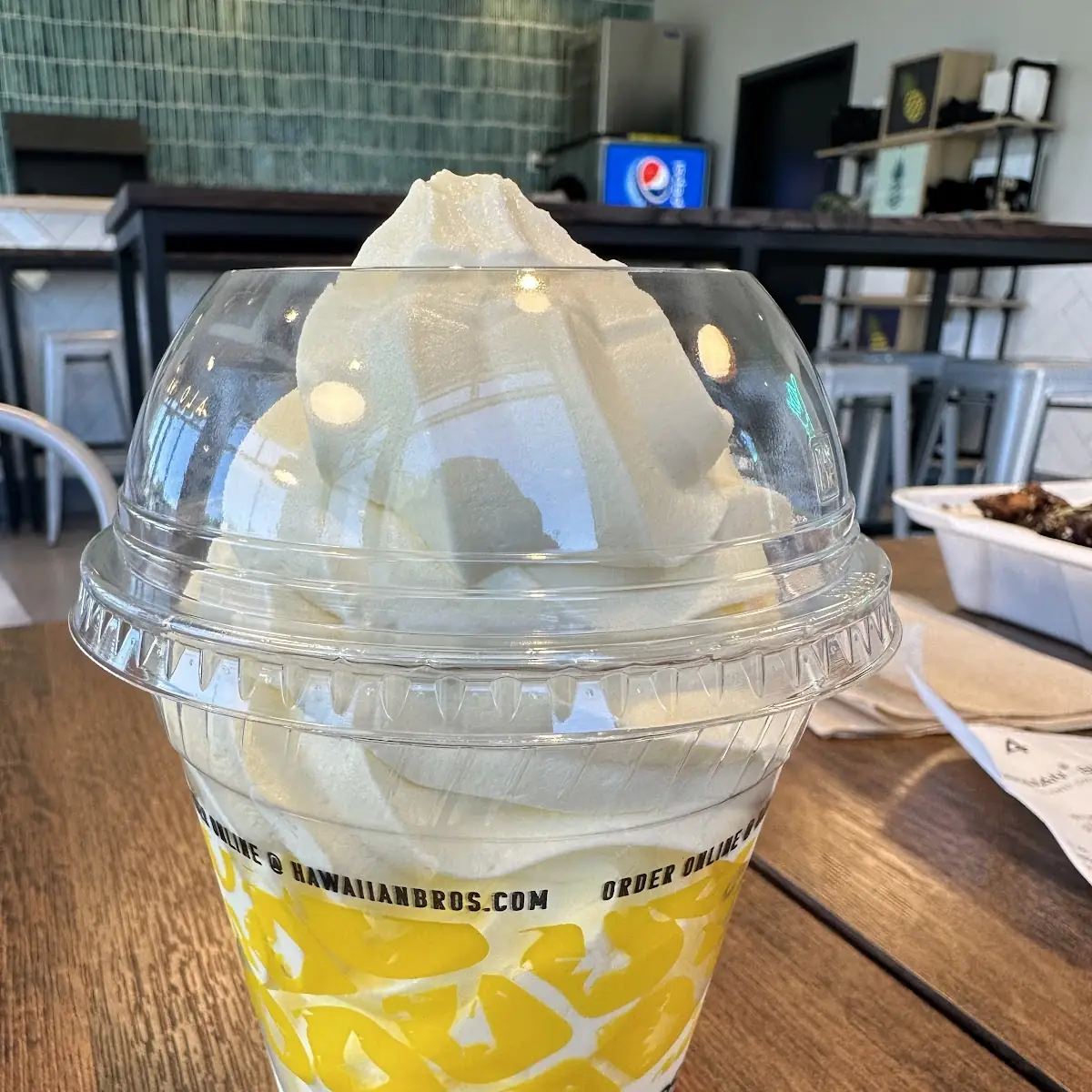 Pineapple Soft Serve