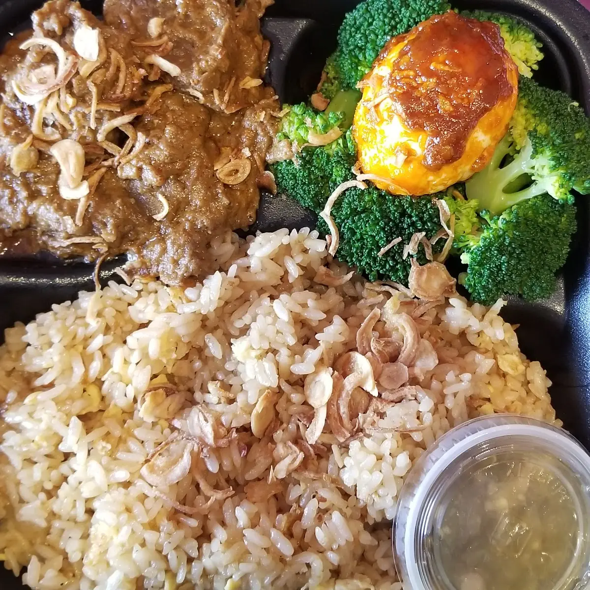 Rendang Beef with Fried Rice
