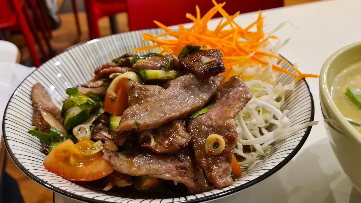 Thai Beef Salad, Tim's Thai