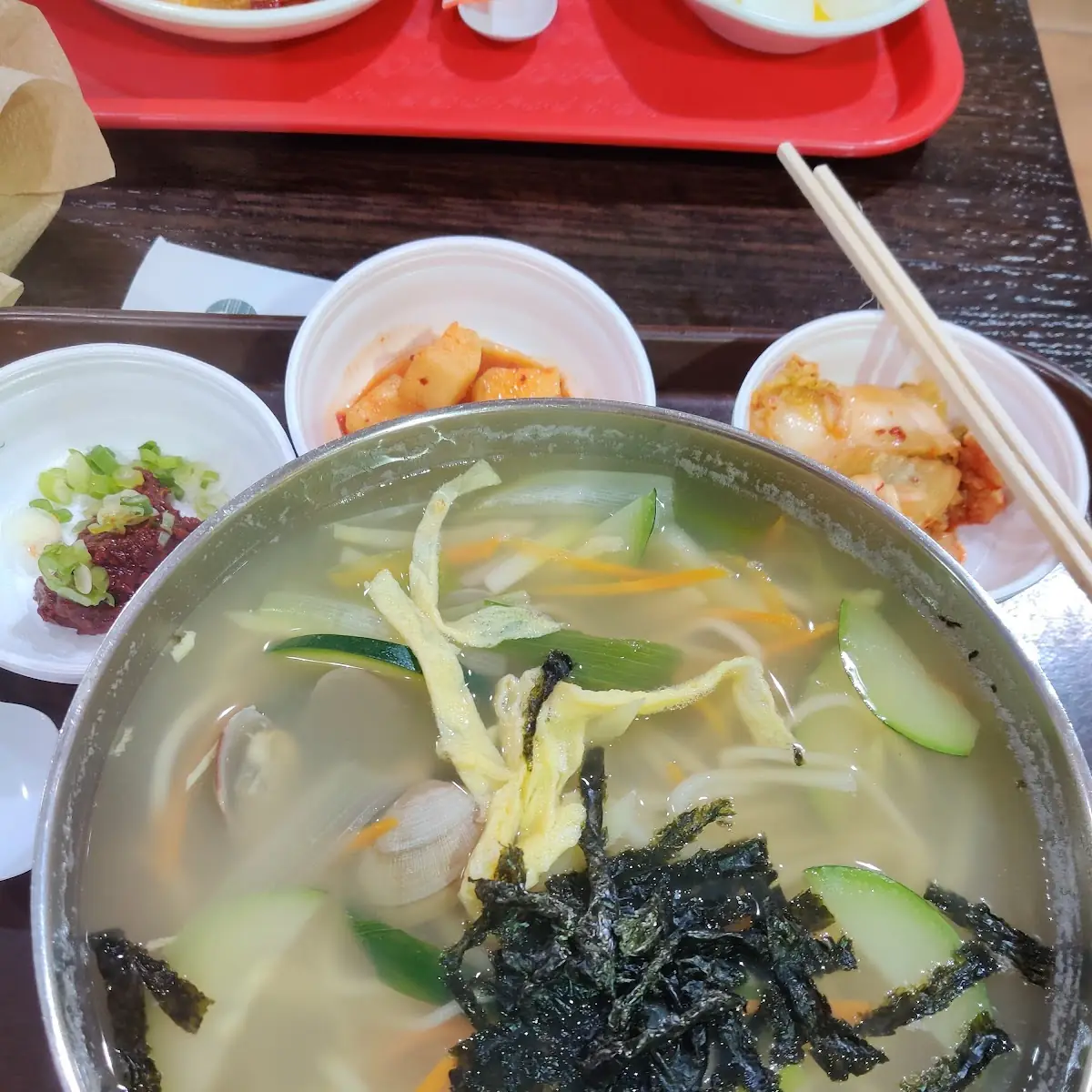 Korean Seafood Noodle Soup