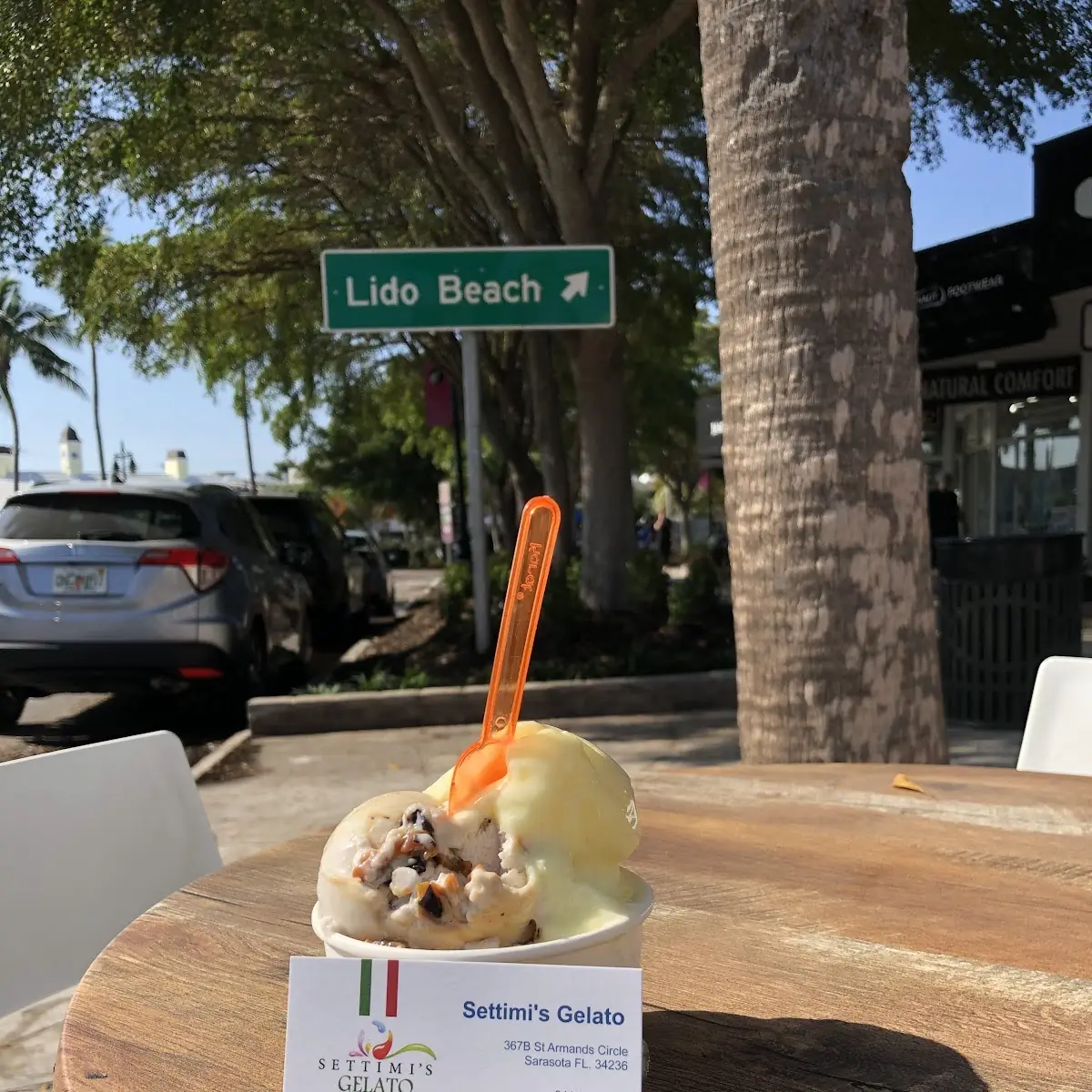 Banana Split Gelato