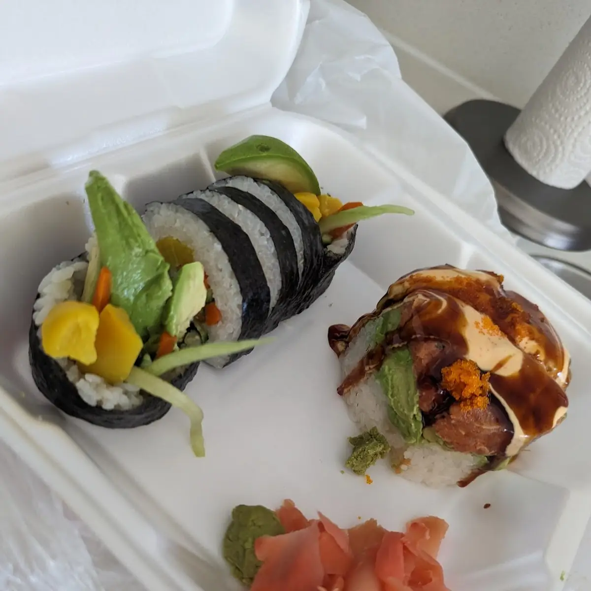 Veggie Roll and Monkey Brain