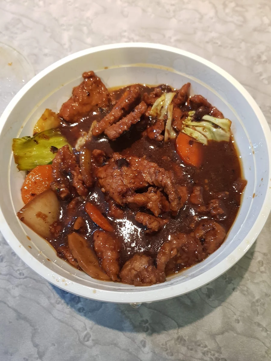 Beef in Black Bean Sauce