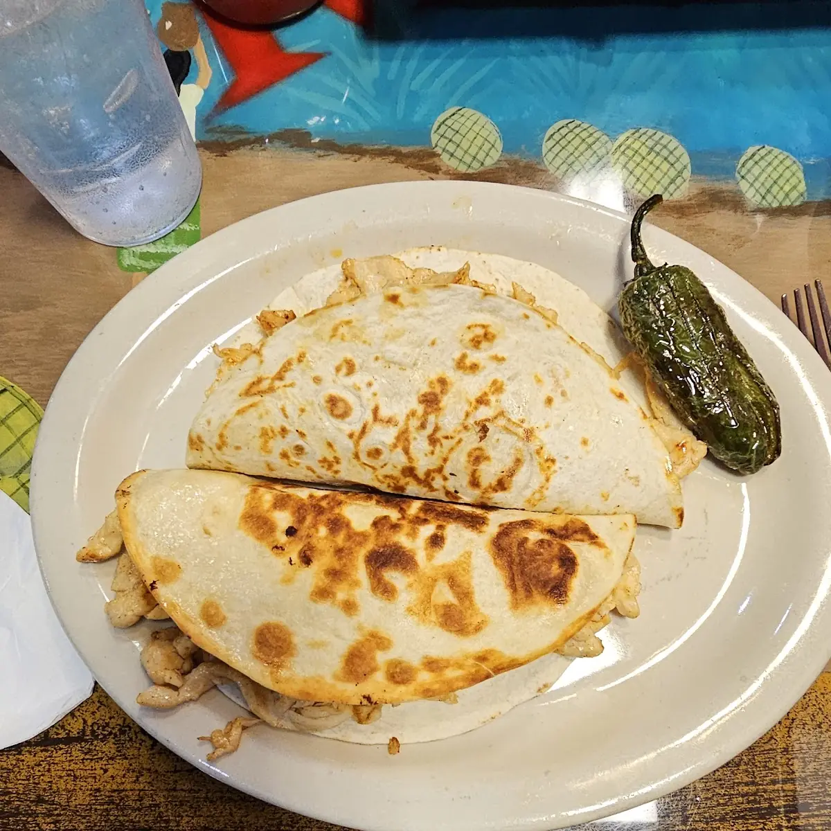 Chicken Quesadilla 2