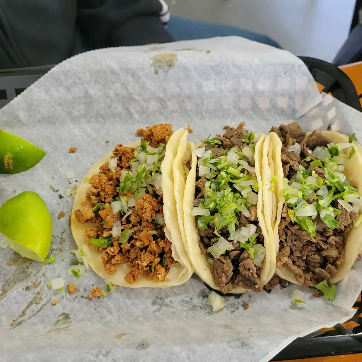 Beef Taco with Cilantro and Onion