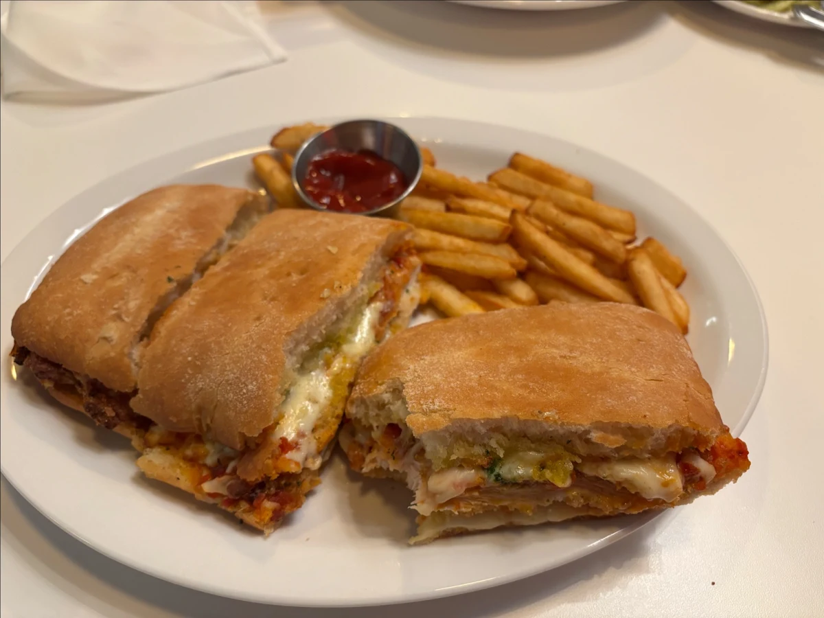 Chicken Parmesan Sandwish
