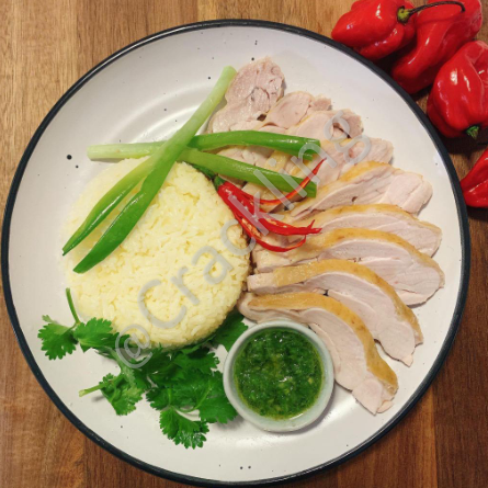 Hainanese Chicken Rice, Crackling - Holland Park West