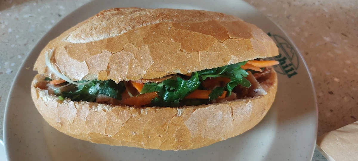 Pork Crackling Banh MI with Extra Pate and Chiloi, Crackling - Holland Park West