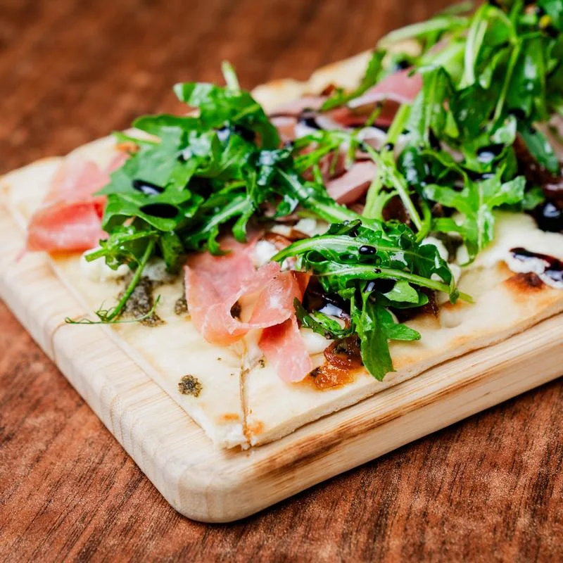 Margherita Flatbread, NV Restaurant & Bar - 199 Street