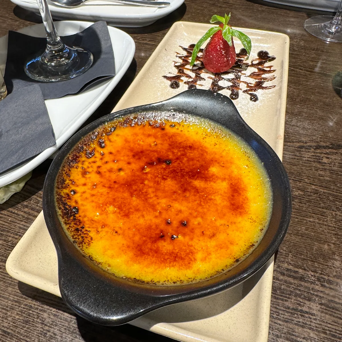 Creme Brulee, Hurricanes Grill Bankstown