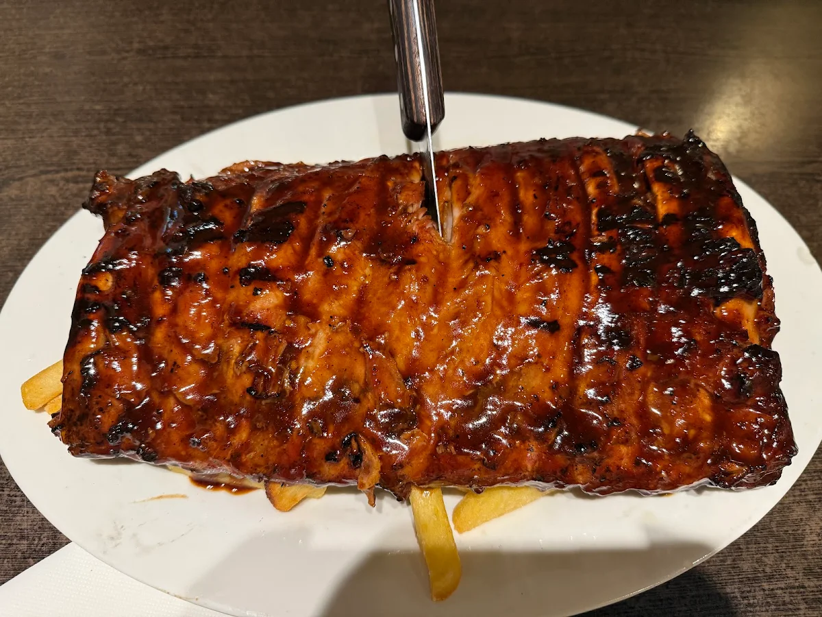 Full Pork Ribs, Hurricanes Grill Bankstown