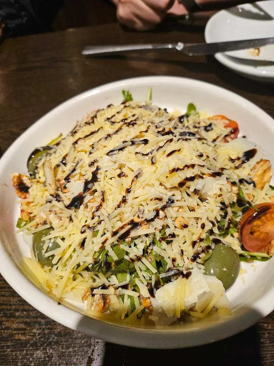 Rocket & Parmesan Salad, Hurricanes Grill Bankstown