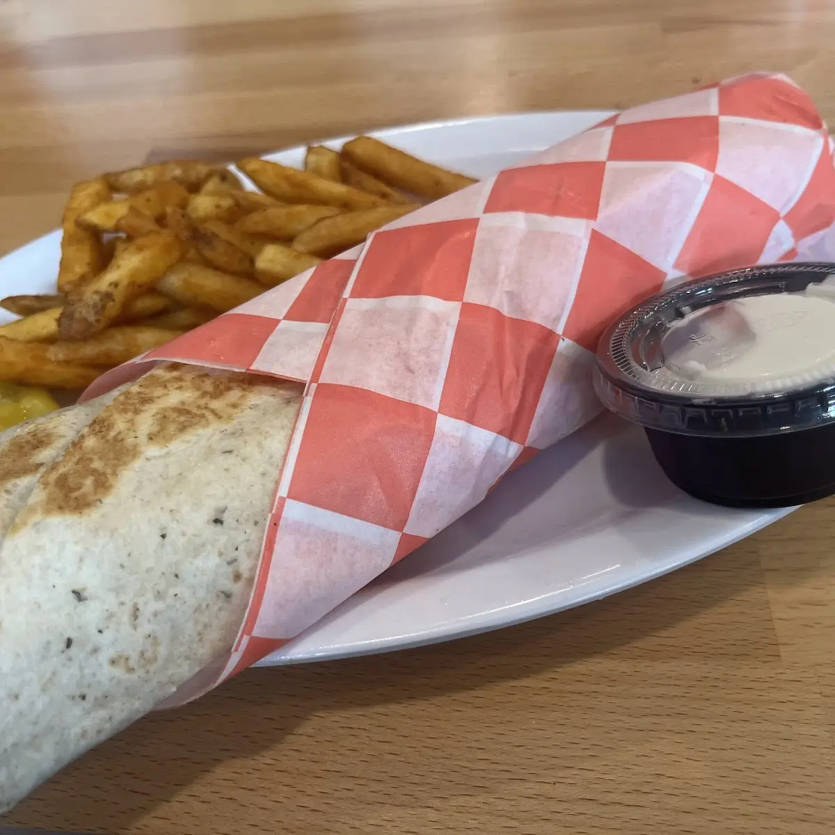 Lamb Gyro Wrap