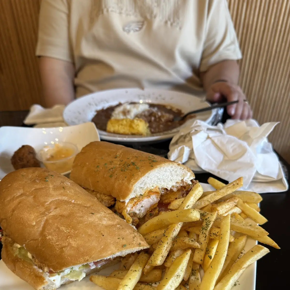 Hot Sausage Egg & Cheese PO-Boy