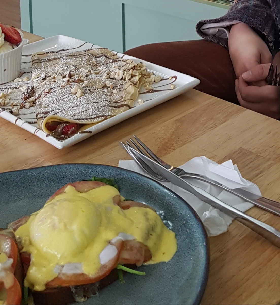 Indulge Style Eggs Benedict, Desserts by Indulge