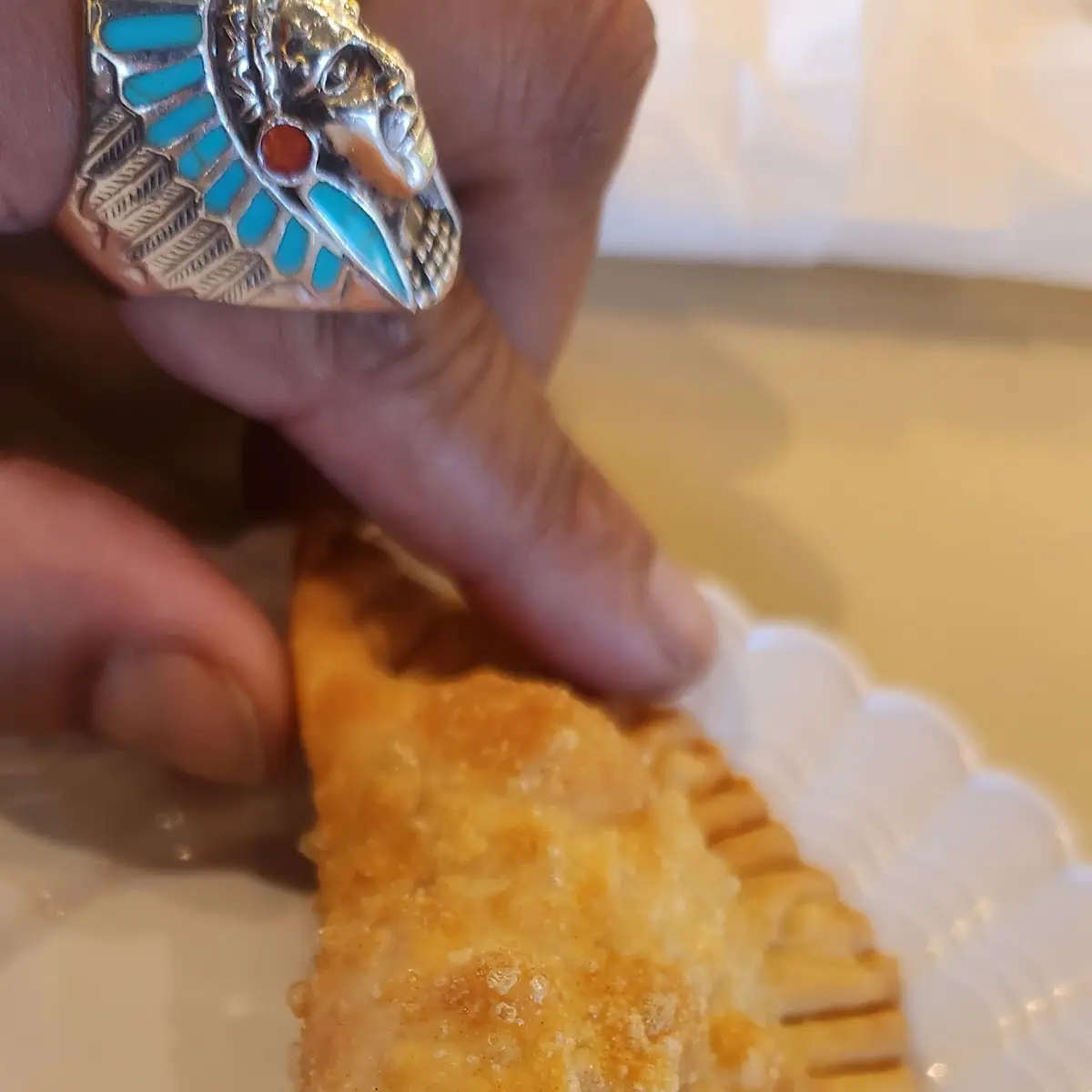 Chicken and Cheese Empanada