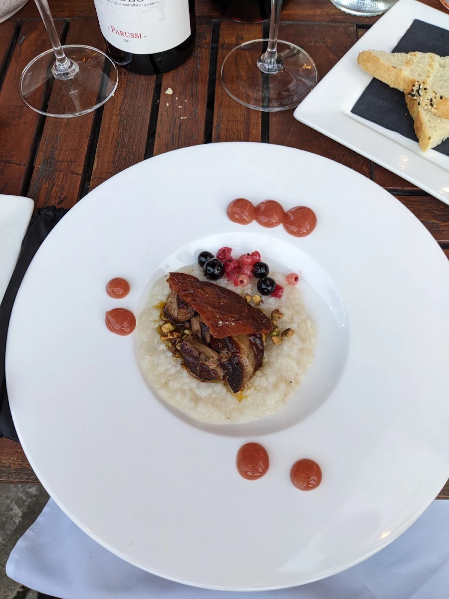 Pan Seared Fois Gras, Restaurant e18hteen