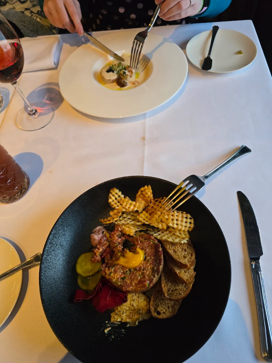 Scallops, Restaurant e18hteen