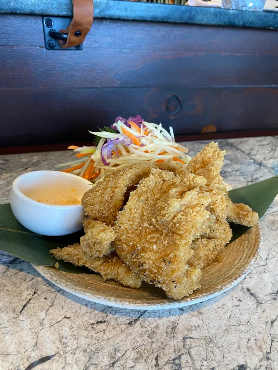 Calamari, Nahm Talay Thai Restaurant and Bar