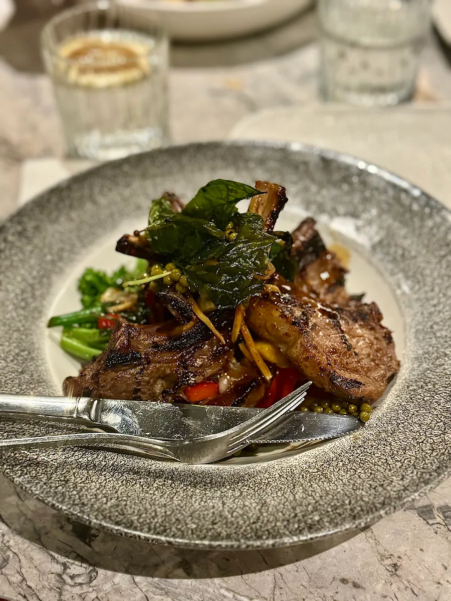 Lamb Cutlets, Nahm Talay Thai Restaurant and Bar