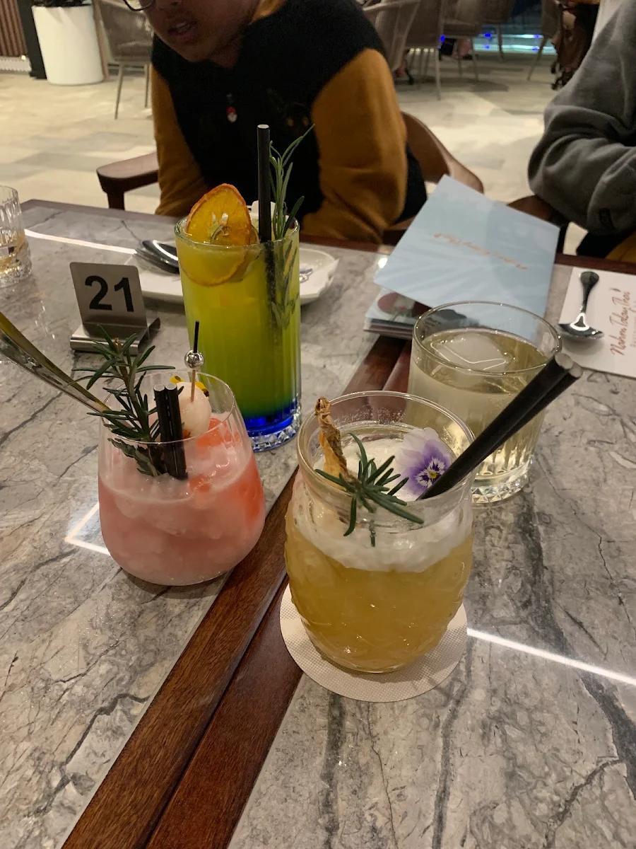Virgin Passion Fruit Mojito, Nahm Talay Thai Restaurant and Bar