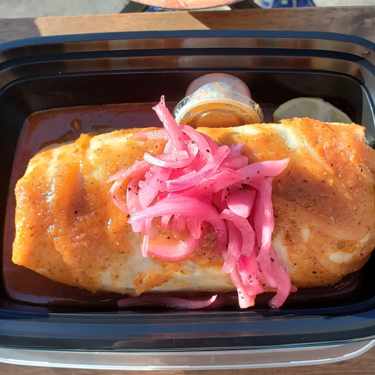 Ahogado De Carnitas Burrito
