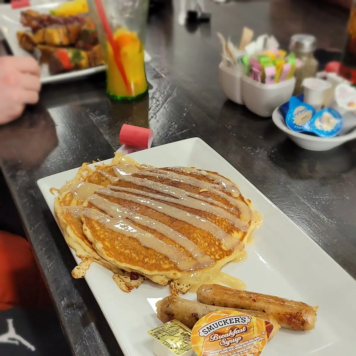 Cinnamon Roll Pancakes