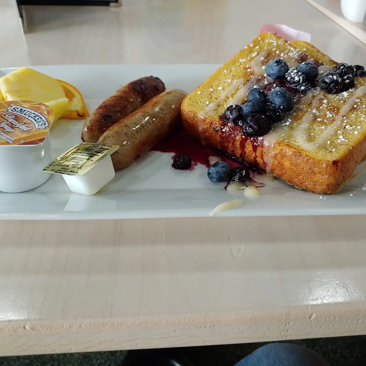 Cream Cheese Stuffed French Toast