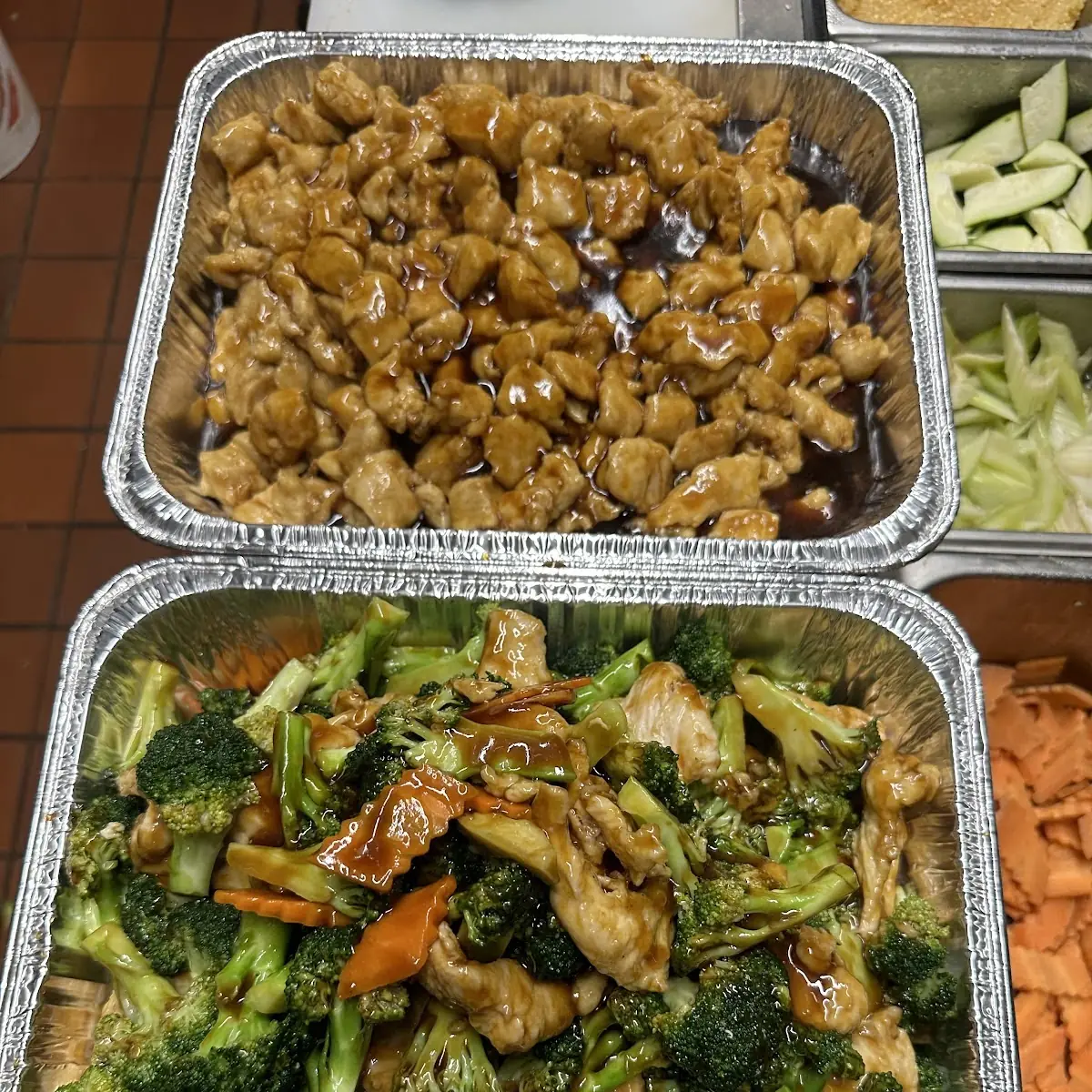 St Chicken & Shrimp with Mixed Vegetables