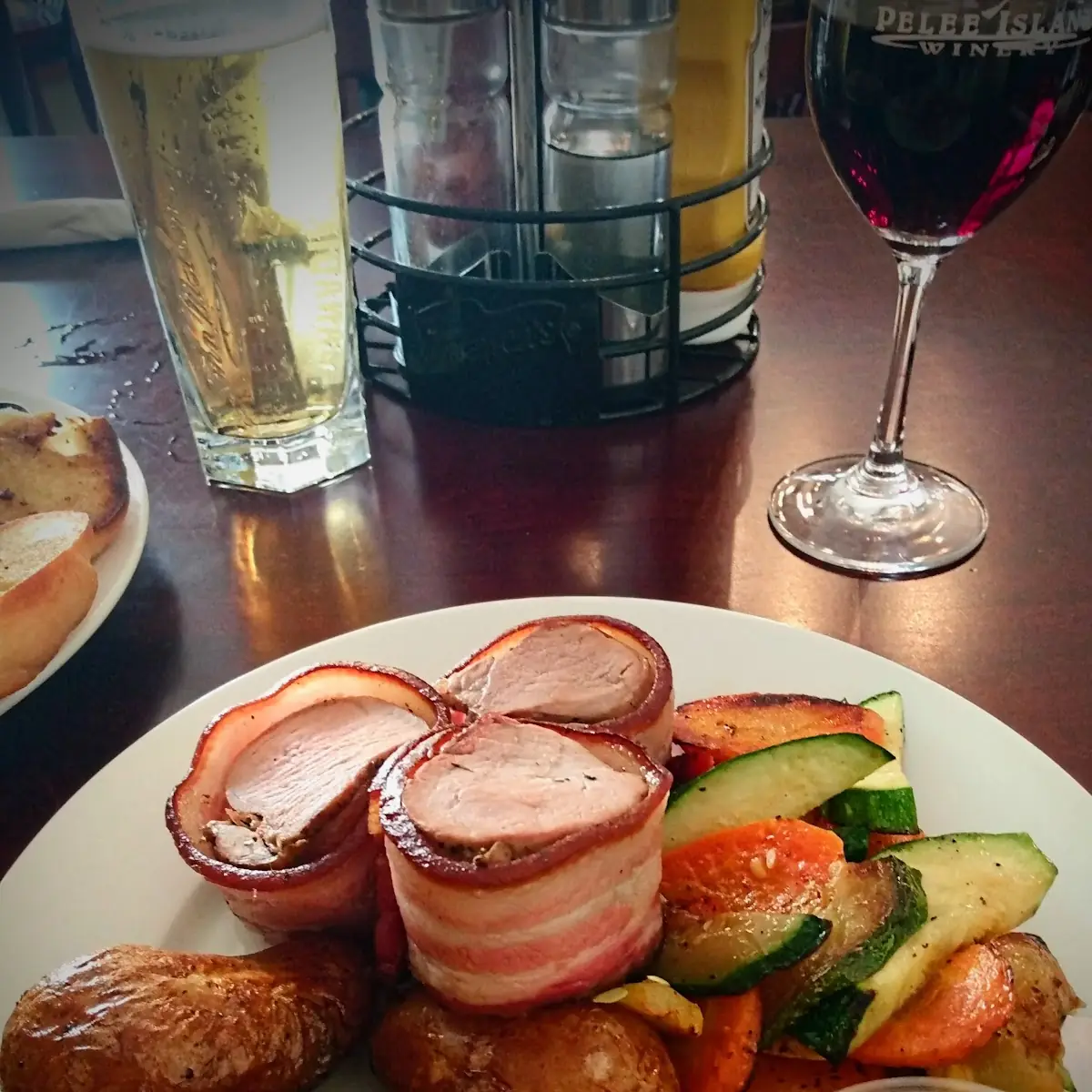 Bacon Wrapped Pork Tenderloin, Mavericks