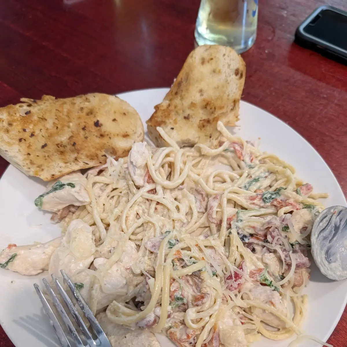 Chicken Fettuccine, Mavericks