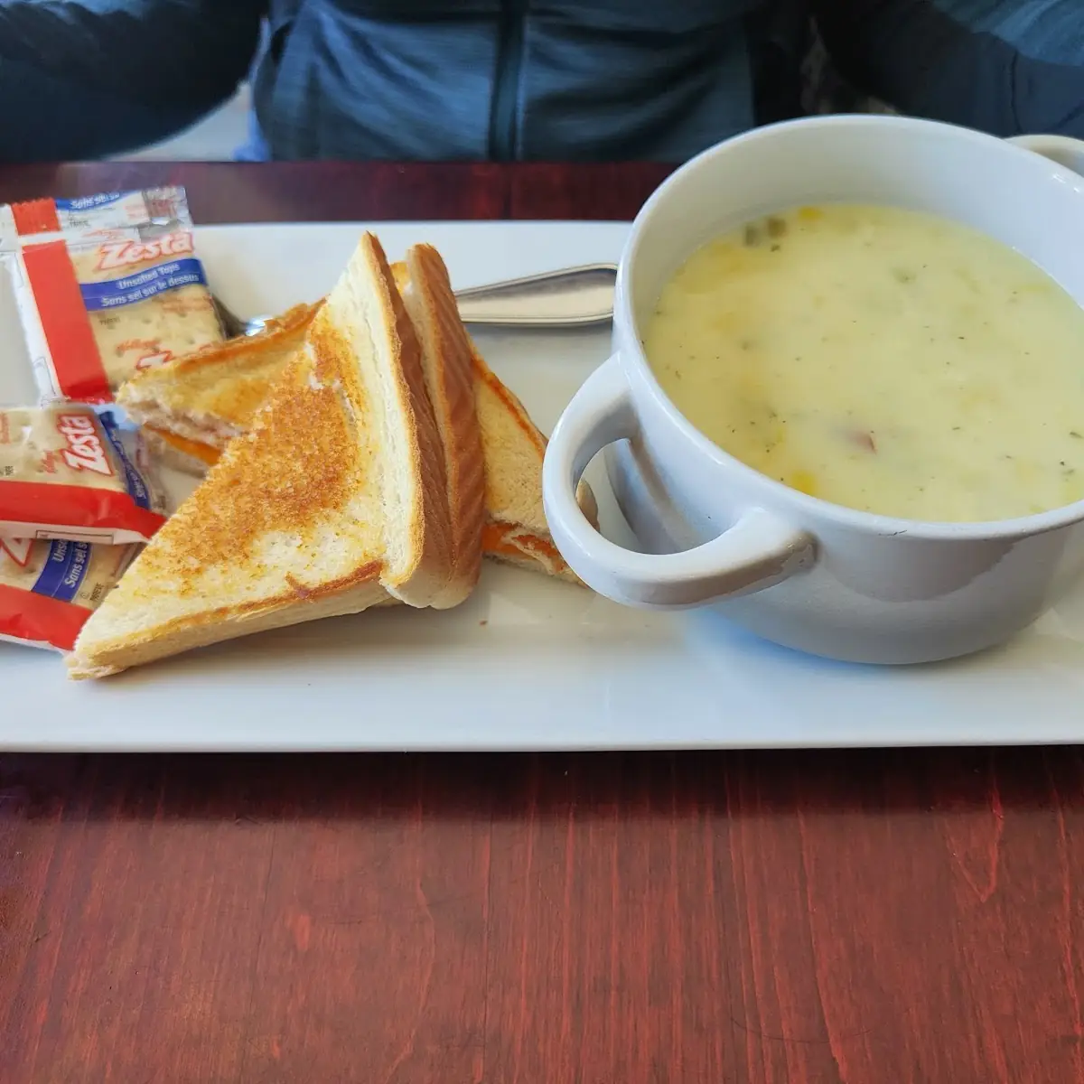 Grilled Cheese with Soup, Mavericks