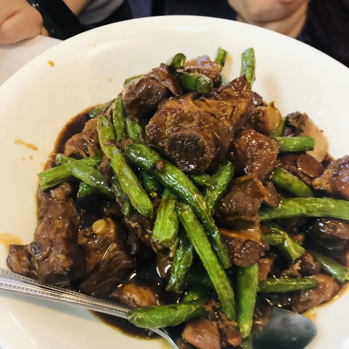 Pork Ribs w Green Beans