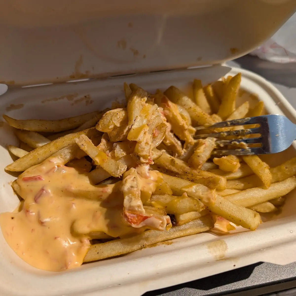 Cajun Cheese Fries