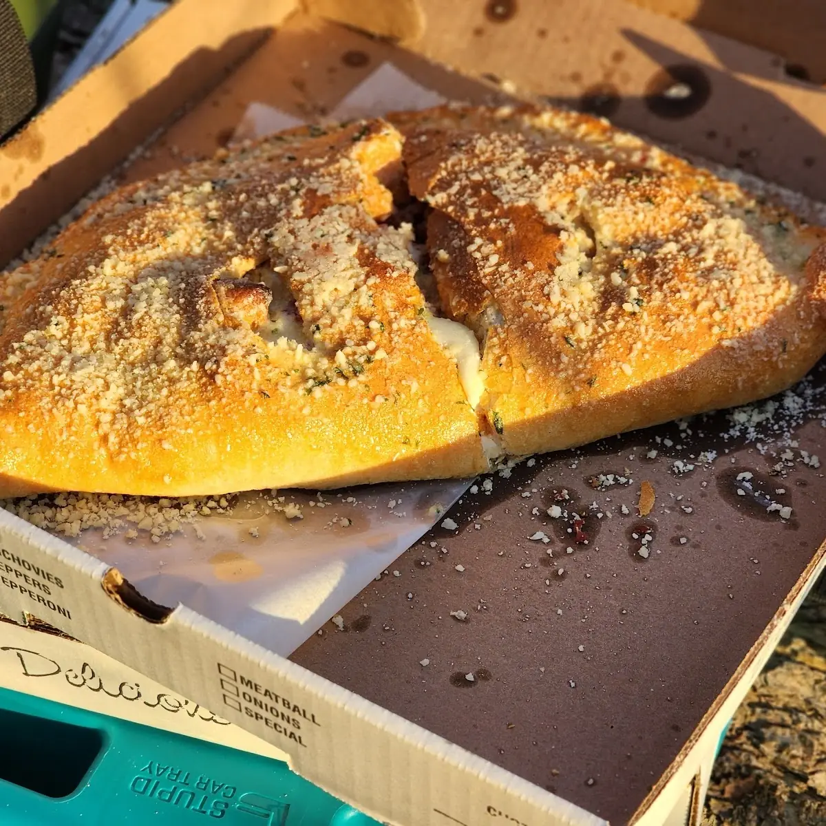 Chicken Bacon Ranch Calzone