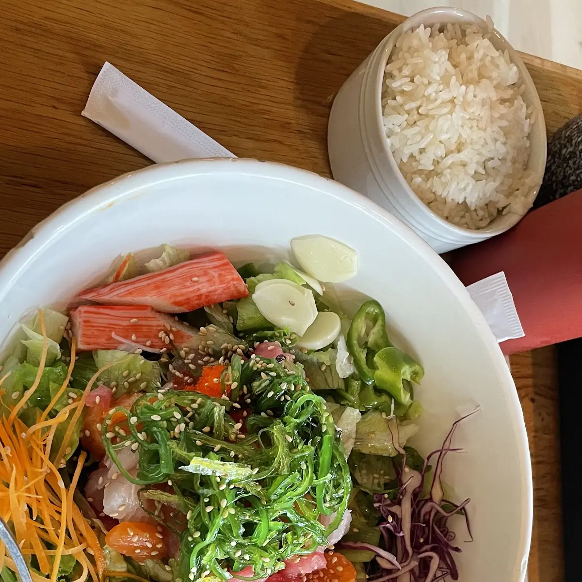Hae Dup BAP Sashimi Salad