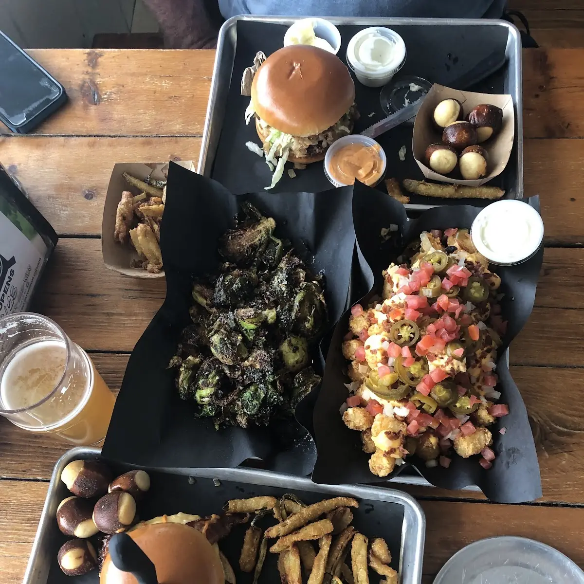 Famous Brussels Sprouts & Loaded Tater Tots