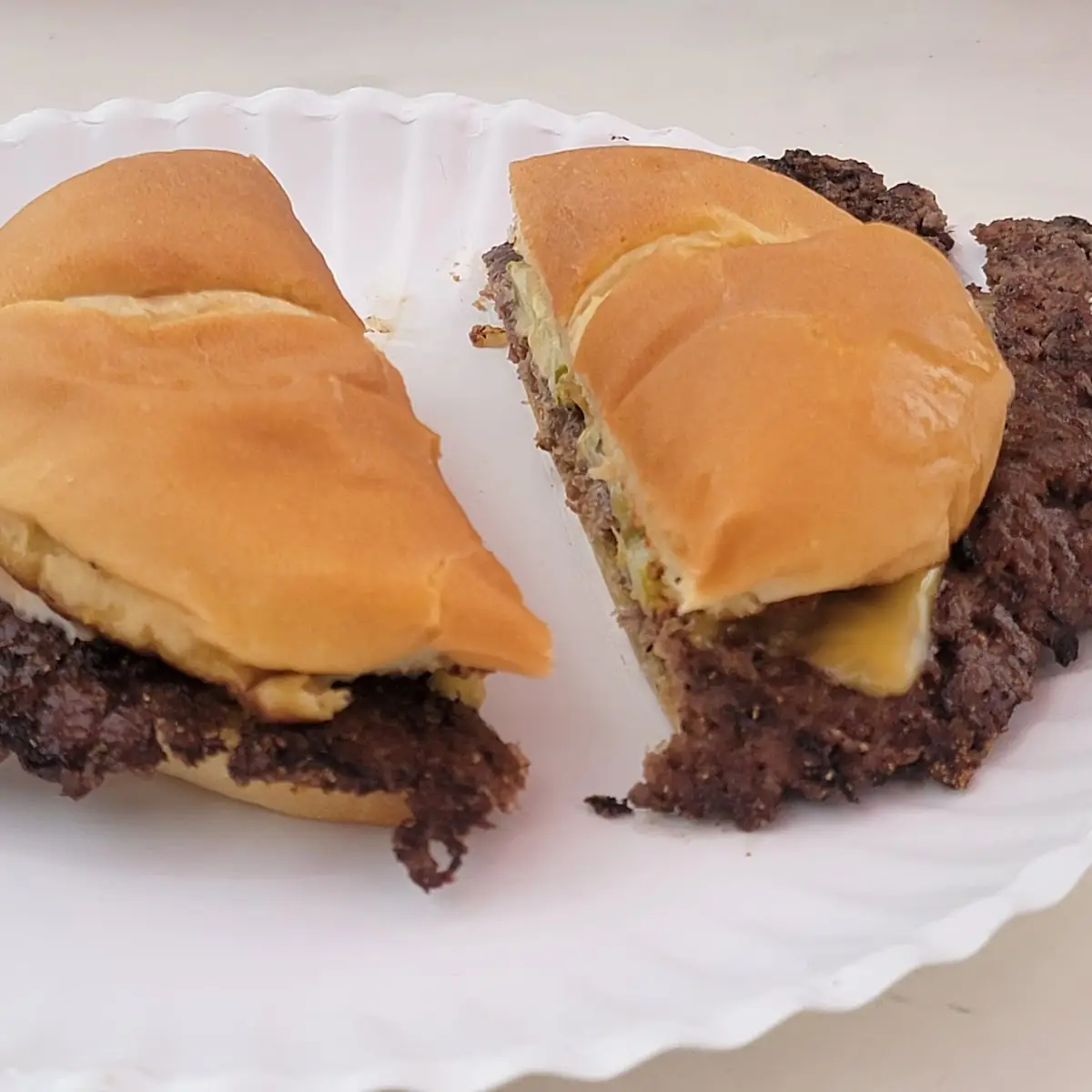 Chopped Cheese Burger