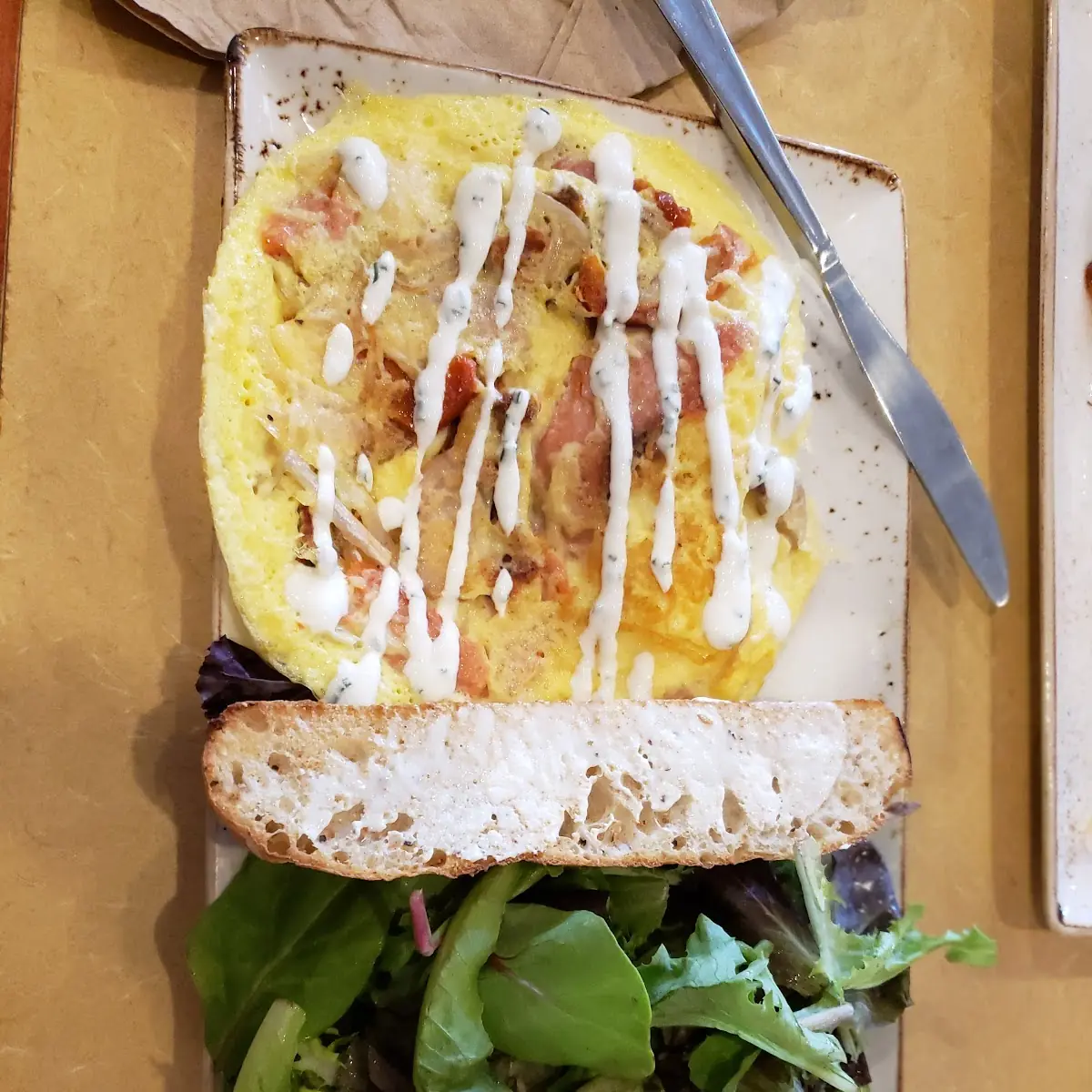 Smoked Salmon Omelette