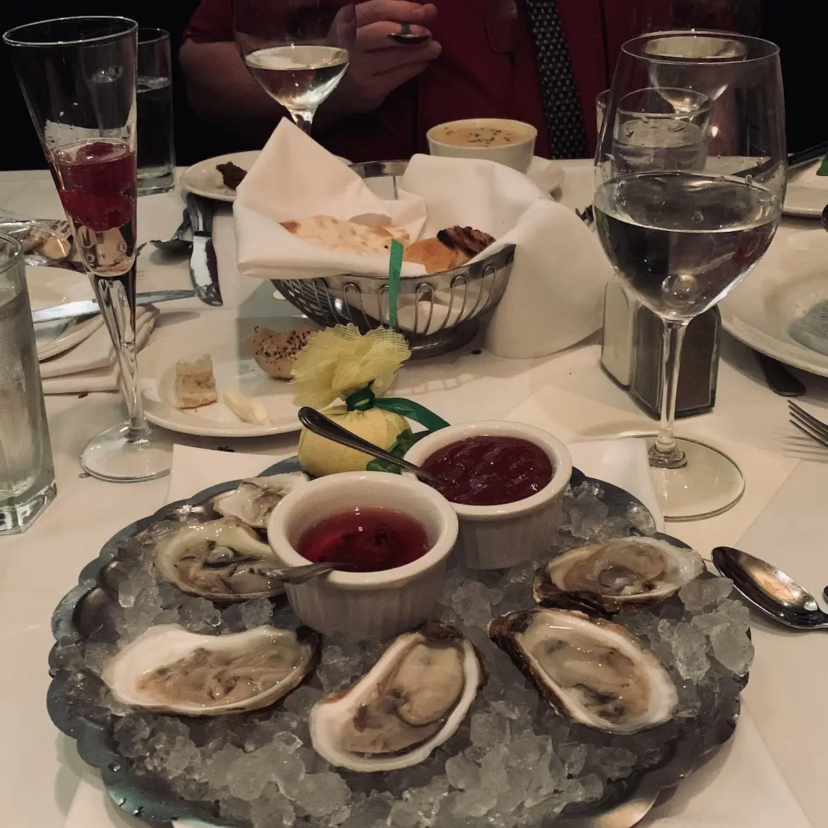 Fresh Oysters on the Half Shell