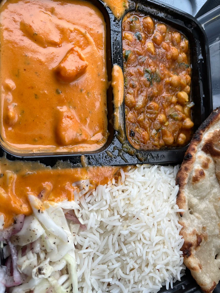 Butter Chicken Thali, Thind villa restaurant